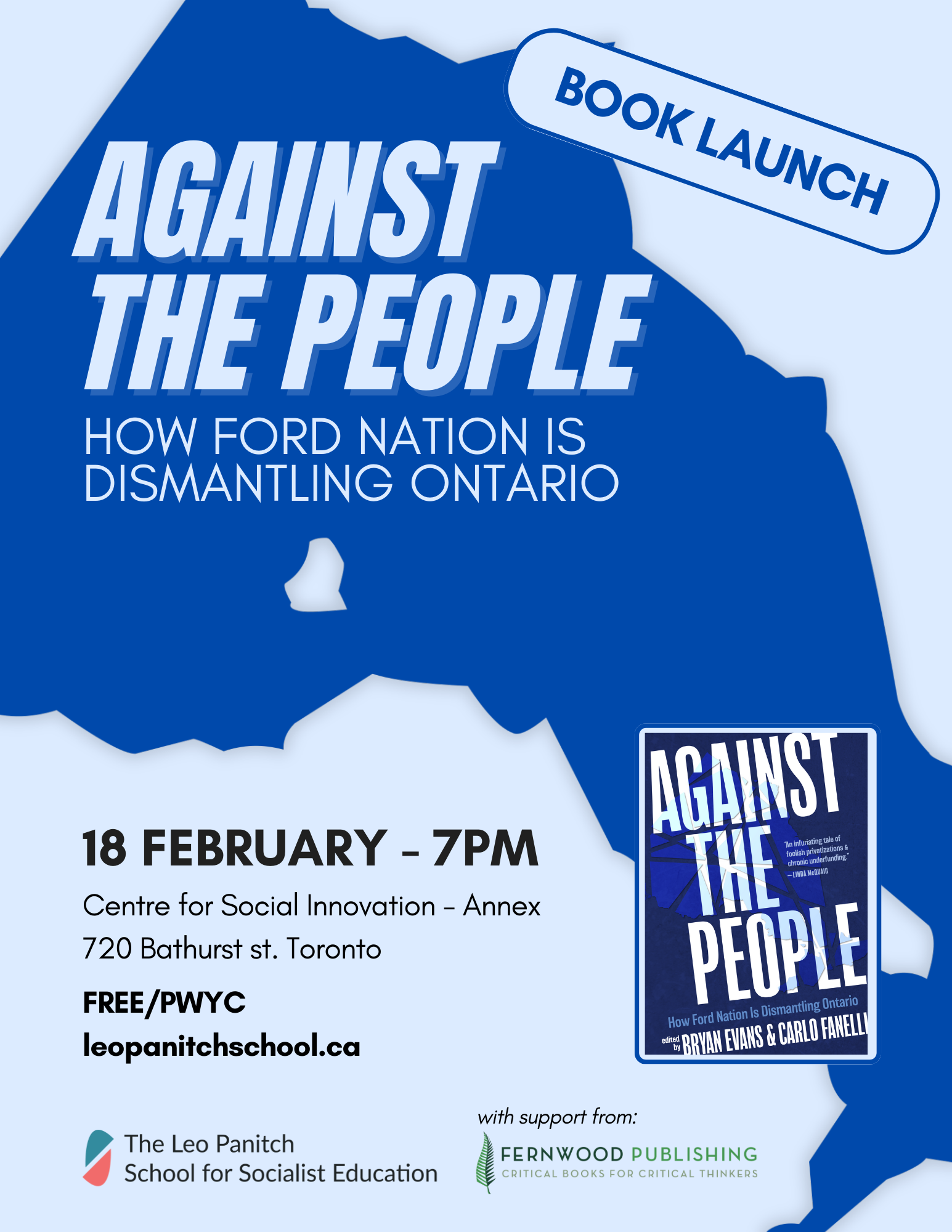 Against the People Book Launch